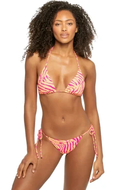 Beach Bunny Triangle|Halter-Tigre Triangle Bikini Top