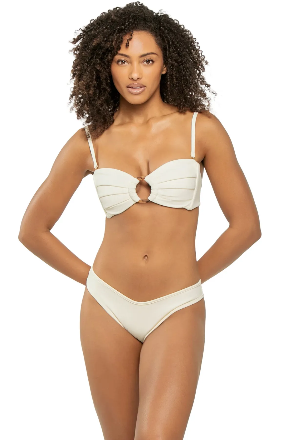 Montce Swim Bandeau|Bikinis-Tori Bandeau Bikini Top