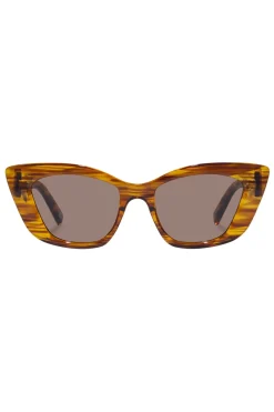Le Specs Sunglasses / Eyewear-Tranquil Turmoil Cateye Sunglasses