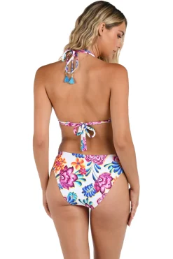 La Blanca Triangle|Halter-Triangle Halter Bikini Top