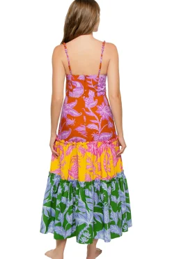 Farm Rio Sundresses-Tropical Swing Midi Dress