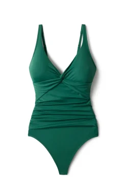 Cerulean Sea Tank|One Pieces-Twist One Piece Swimsuit