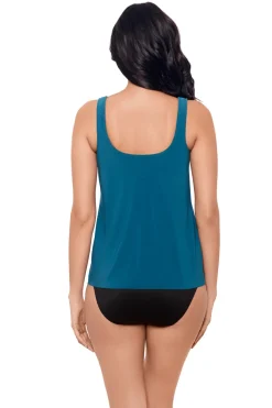 Miraclesuit High Neck|Tankinis-Ursula Mesh Underwire High Neck Tankini Top
