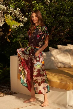 Carolina K Caftans-Valerie Caftan Dress