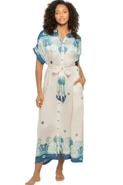 Carolina K Shirt Dresses|Caftans-Valerie Caftan Dress