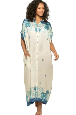 Carolina K Shirt Dresses|Caftans-Valerie Caftan Dress