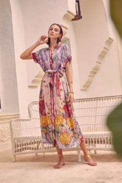 Carolina K Caftans-Valerie Caftan Dress
