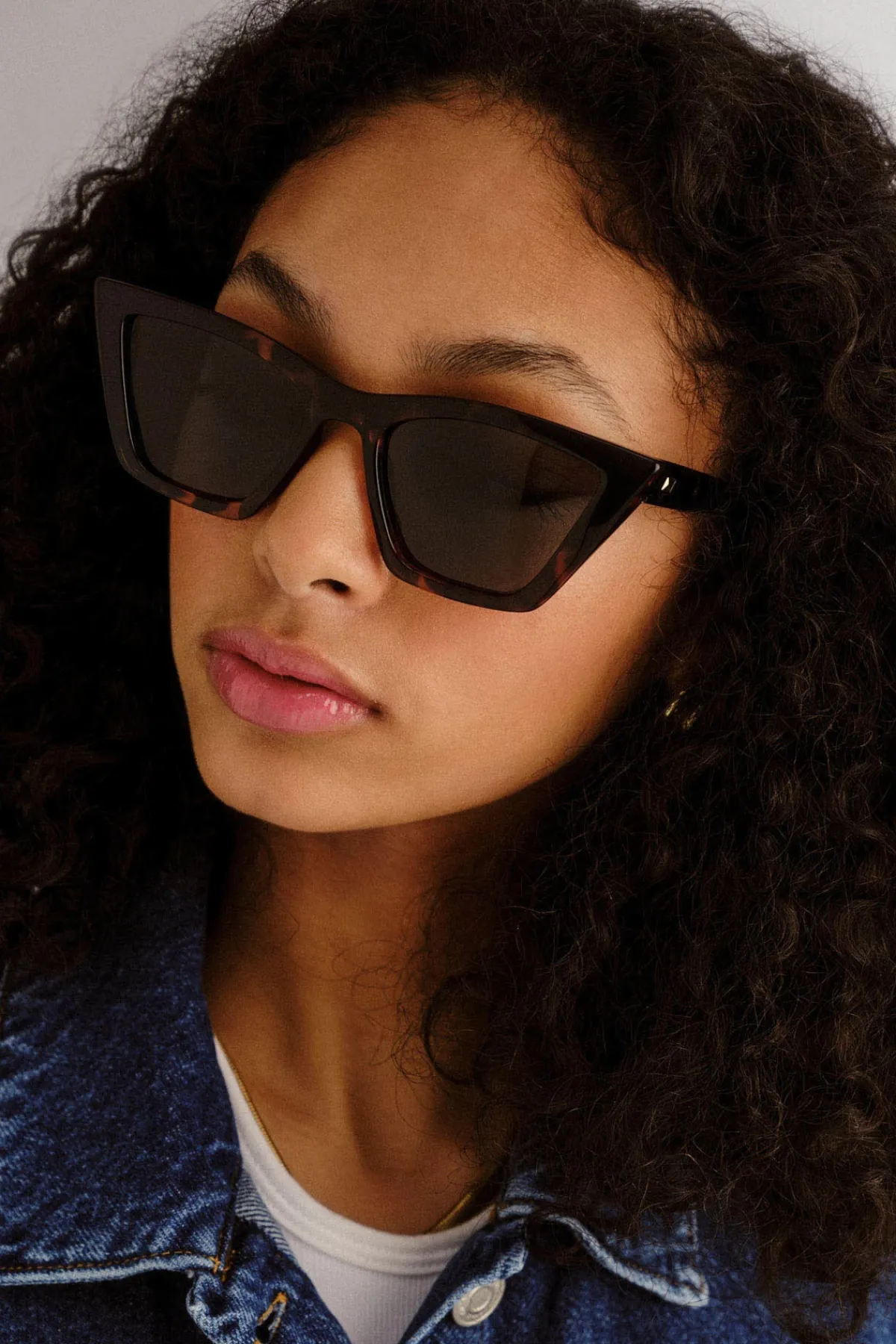 Le Specs Sunglasses / Eyewear-Velodrome Cat-Eye Sunglasses