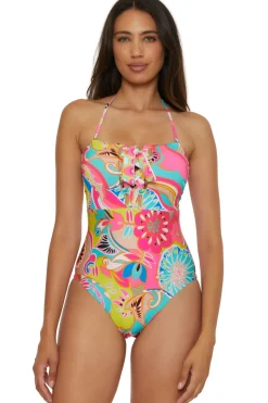 Trina Turk Halter|Bandeau-Venus One Piece Swimsuit