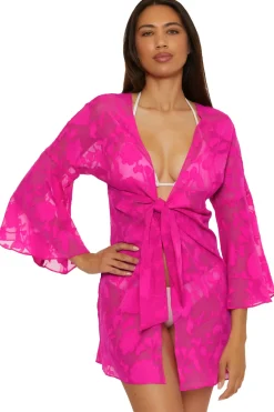 Becca by Rebecca Virtue Kimonos / Robes-Victorian Garden Kimono