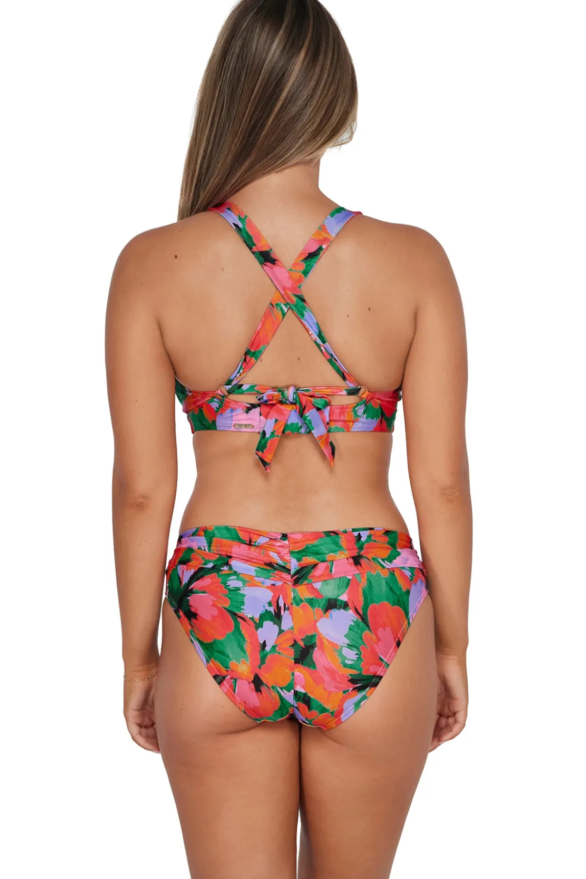 Sunsets Halter|Bikinis-Vienna V-Wire Bikini Top (D+ Cup)