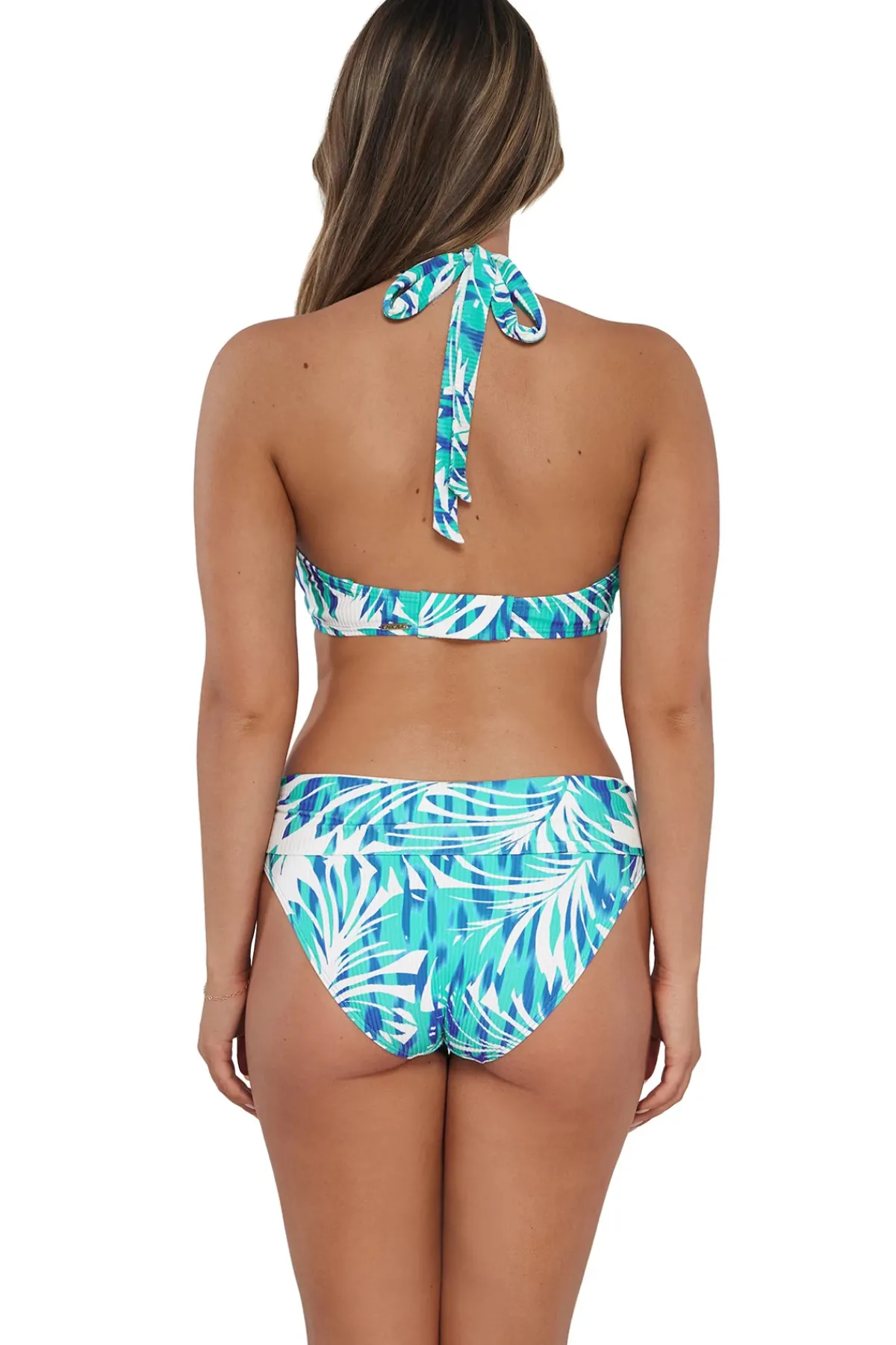 Sunsets Halter|Bikinis-Vienna V-Wire Bikini Top (D+ Cup)