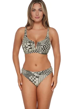 Sunsets Halter|Bikinis-Vienna V-Wire Bikini Top (D+ Cup)