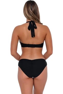 Sunsets Bralette|Halter-Vienna V-Wire Bikini Top (D+ Cup)