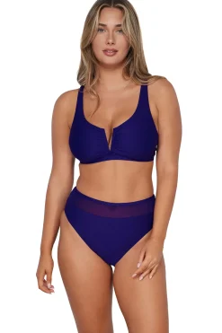 Sunsets Halter|Bikinis-Vienna V-Wire Bikini Top (E-H Cup)