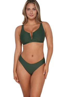 Sunsets Halter|Bikinis-Vienna V-Wire Bikini Top (E-H Cup)