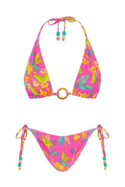 Kulani Kinis High Leg|Tie Side-Viva Vacation Brazilian Bikini Bottom