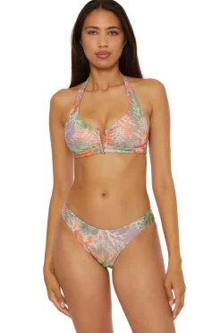 Becca by Rebecca Virtue Halter|Bikinis-Viviana Halter Banded Bikini Top
