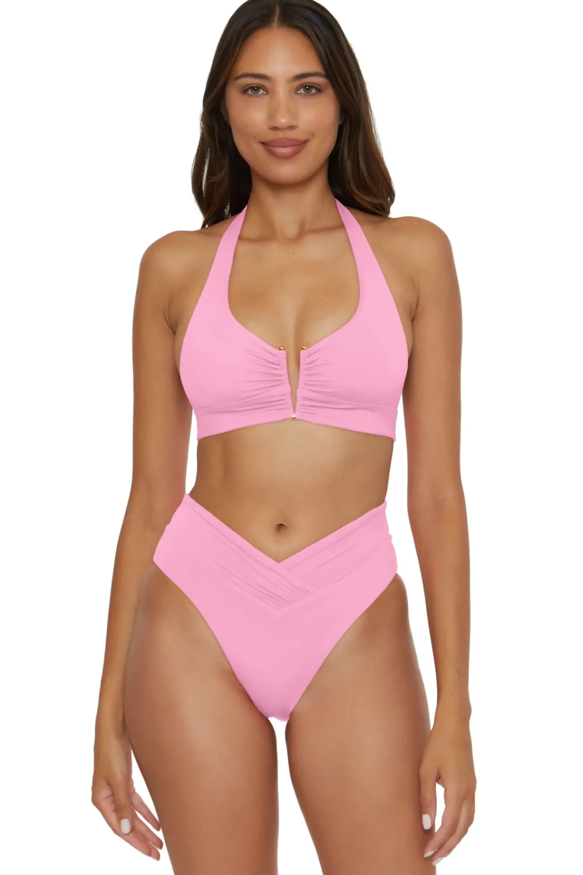 Becca by Rebecca Virtue Halter|Bikinis-Viviana Halter Bikini Top