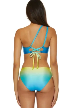 Trina Turk Bikinis-West Palm Asymmetrical Bikini Top