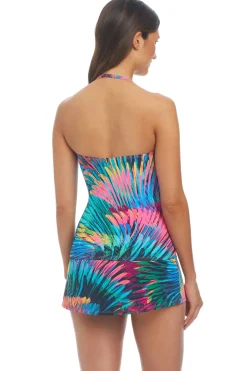 Bleu Rod Beattie Halter|Bandeau-Wild Thing Bandeau Tankini Top