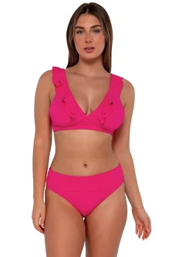 Sunsets Bralette|Bikinis-Willa Wireless Bralette Bikini Top (E-H Cup)