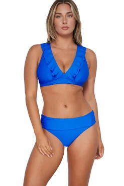Sunsets Bralette|Bikinis-Willa Wireless Bralette Bikini Top (E-H Cup)