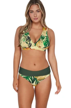 Sunsets Bralette|Bikinis-Willa Wireless Bralette Bikini Top (D+ Cup)