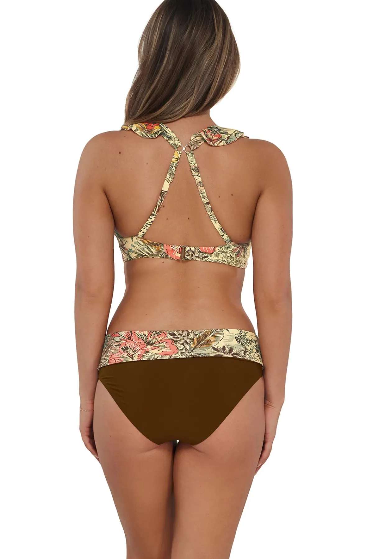 Sunsets Bralette|Bikinis-Willa Wireless Bralette Bikini Top (D+ Cup)