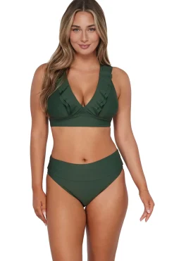 Sunsets Bralette|Bikinis-Willa Wireless Bralette Bikini Top (D+ Cup)