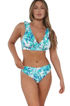Sunsets Bralette|Bikinis-Willa Wireless Bralette Bikini Top (D+ Cup)