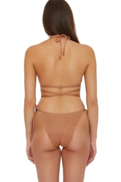 Isabella Rose Triangle|Halter-Wrap Triangle Bikini Top