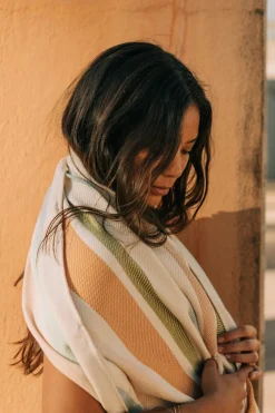 Slowtide Towels / Beach Blankets-Zoey Turkish Beach Towel