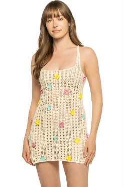 PQ Swim Sundresses-Zoie Crochet Mini Dress