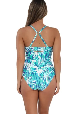 Sunsets Tank|Tankinis-Zuri V-Wire Tankini Top (E-H Cup)