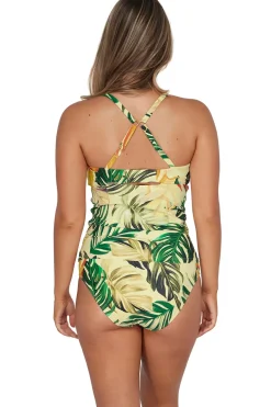 Sunsets Tank|Tankinis-Zuri V-Wire Tankini Top (E-H Cup)